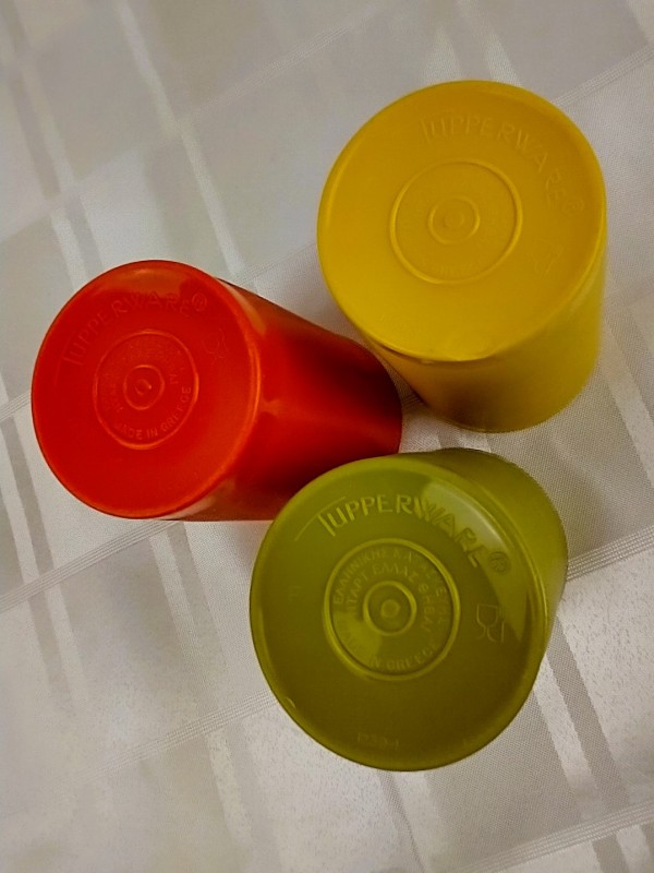 11-delige set Tupperware