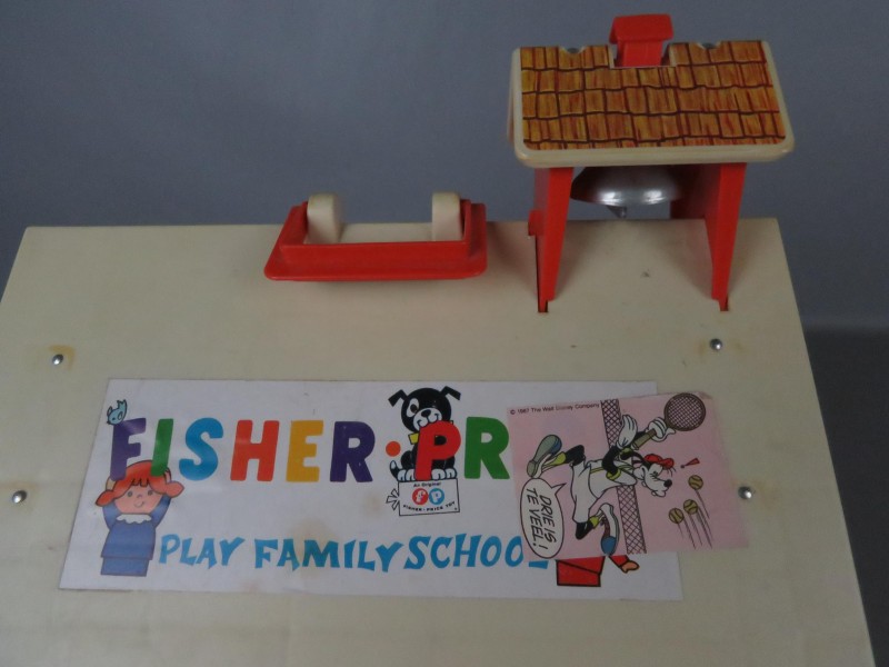 Fisher Price school met accessoires