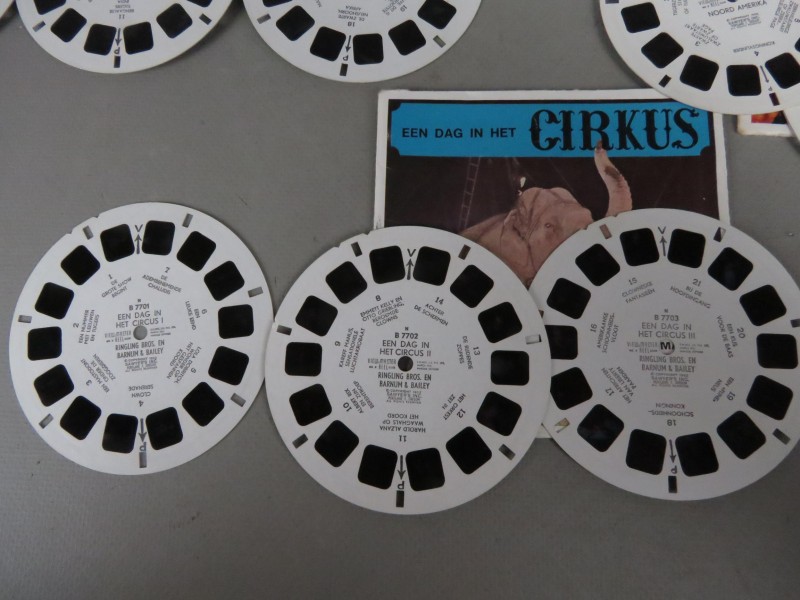 3D viewmaster met dieren fiches