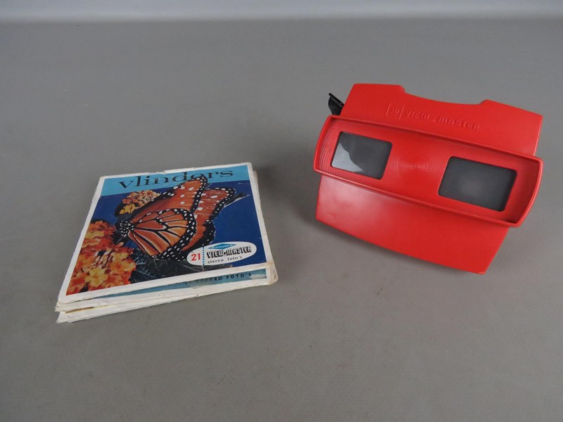 3D viewmaster met dieren fiches