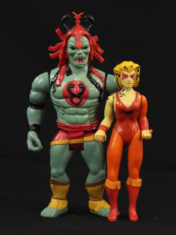 19  jaren 80 Thundercats figuren