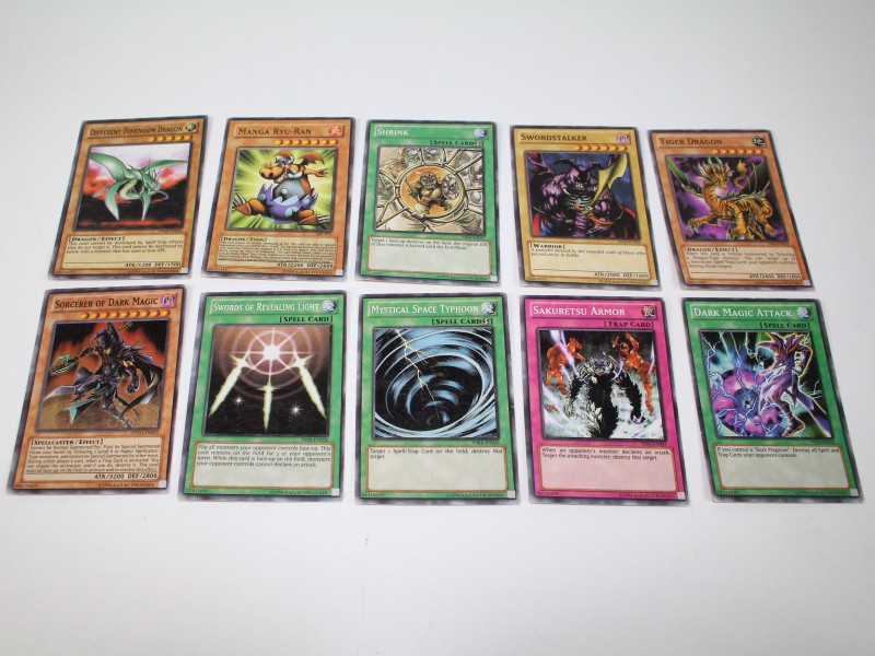 65 Yu-Gi-Oh! kaarten - 1st gen