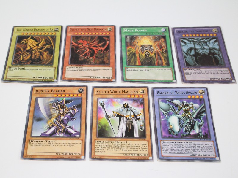 65 Yu-Gi-Oh! kaarten - 1st gen