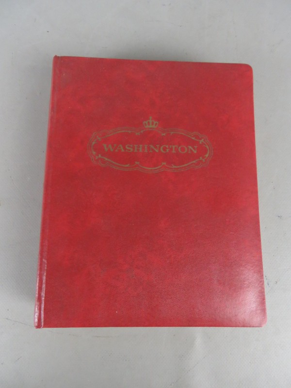 Sigarenbanden verzamelboek "Washington"