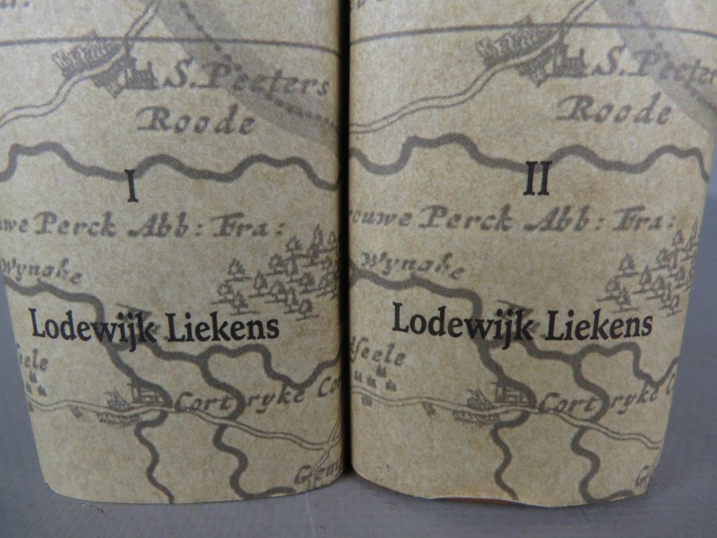 2 delen hardcover boeken "Geschiedenis van het oude Graafschap van de stad en de Parochie den Lande en Hertogdomme van Aarschot