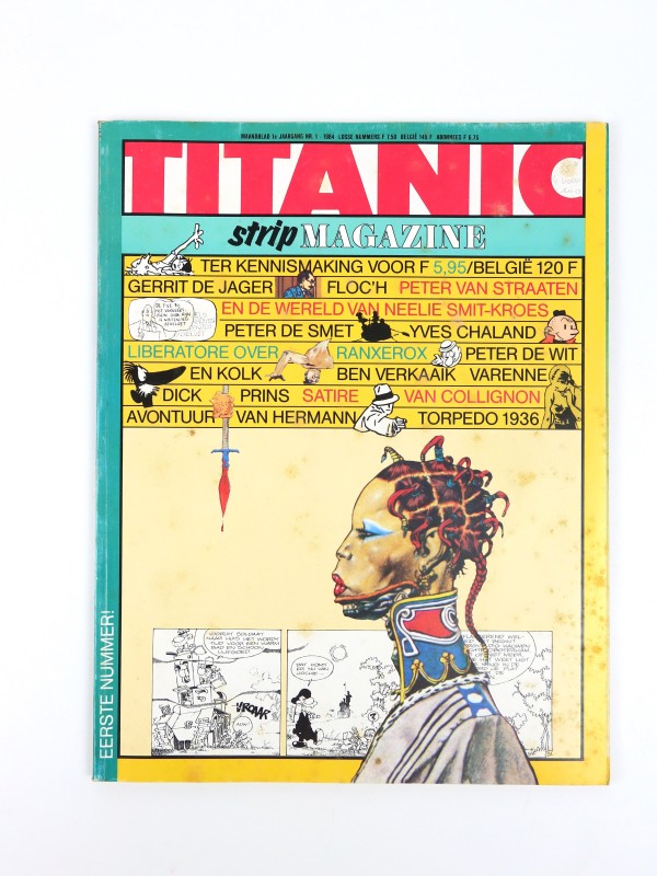 Set van 16 strip magazines TITANIC - 1984