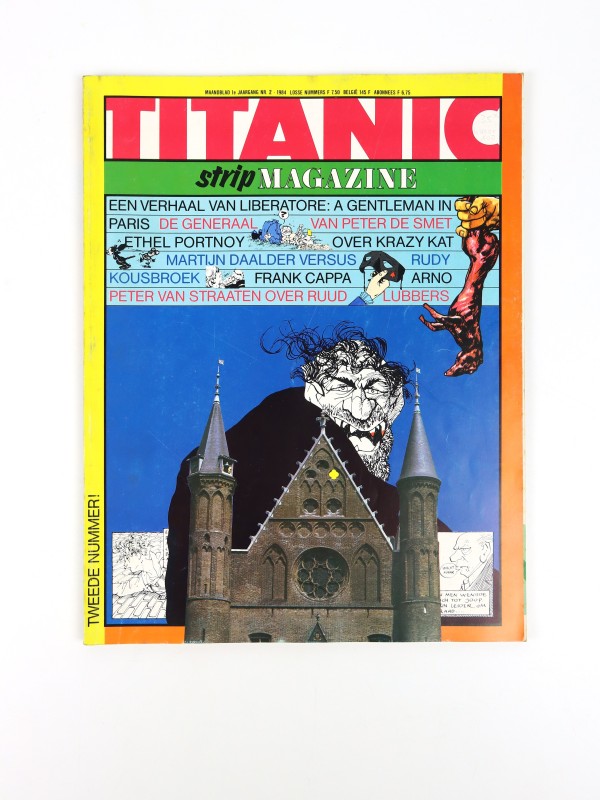 Set van 16 strip magazines TITANIC - 1984