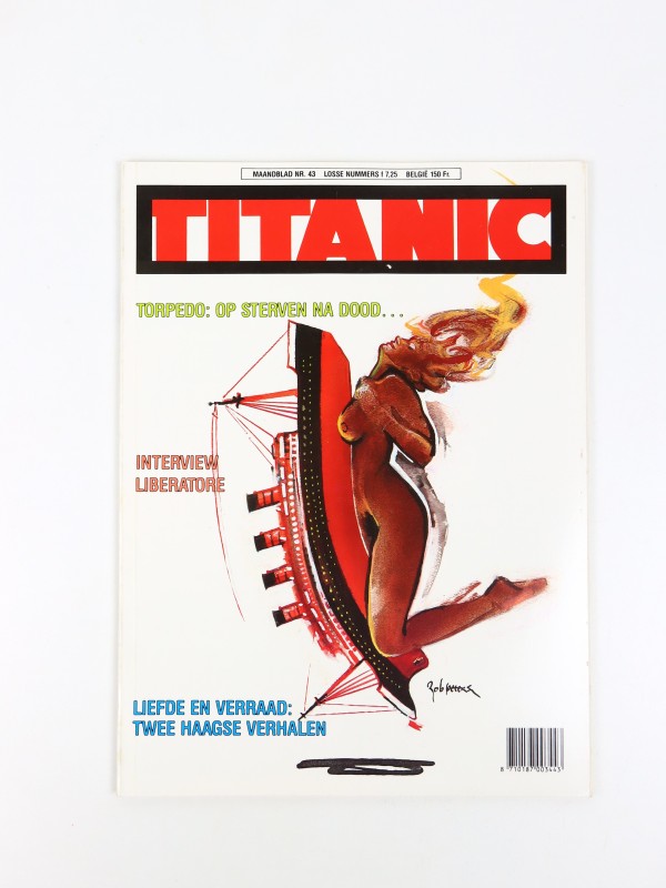 Set van 16 strip magazines TITANIC - 1984