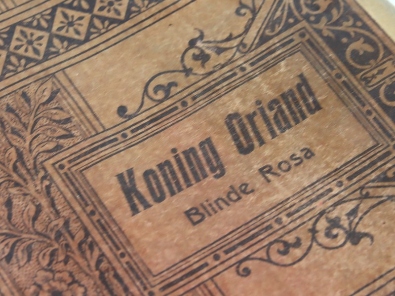 Boek Koning Oriand Blinde Rosa - H. Conscience 1912