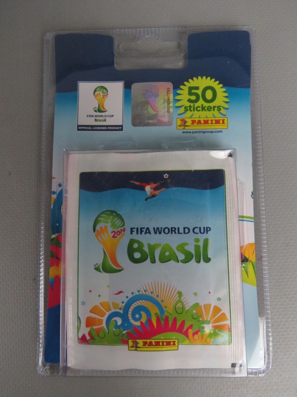 550 Panini stickers FIFA world cup Brazilië 2014