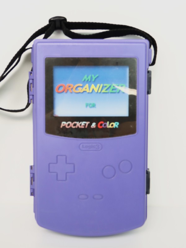 Nintendo Game Boy Color PAARS met Organizer