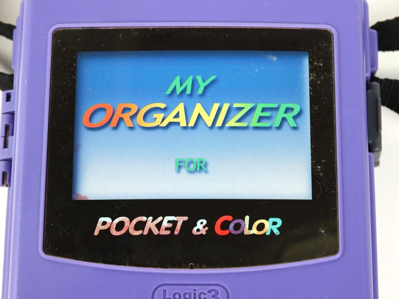 Nintendo Game Boy Color PAARS met Organizer