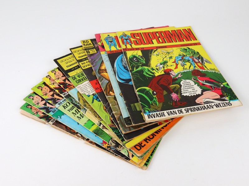 Set van 11 stripmagazines