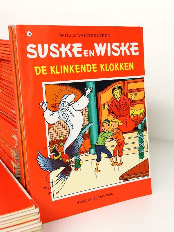 100 stuks Suske en Wiske Stripalbums 1970-2017