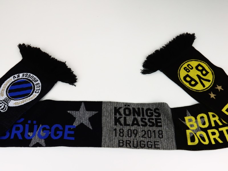 Lot van Club Brugge voetbalwedstrijdsjaals