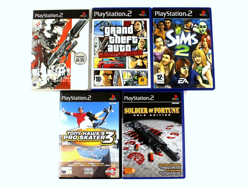 Lot PS2 Games