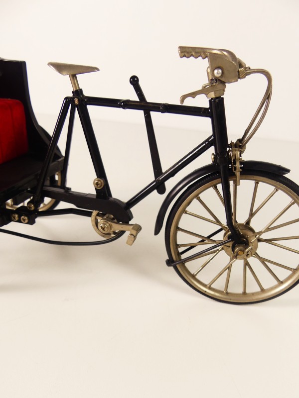 Miniatuur replica - Zwart Rood Fiets