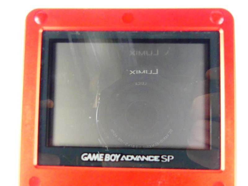 Game Boy Advance SP LCD-console + spelletjes