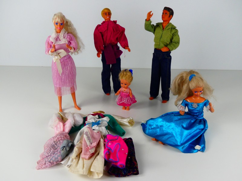 Vintage Mattel Barbie poppen