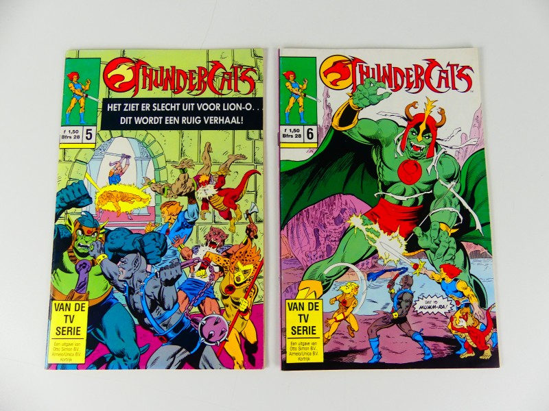 Thundercats strips + figuren