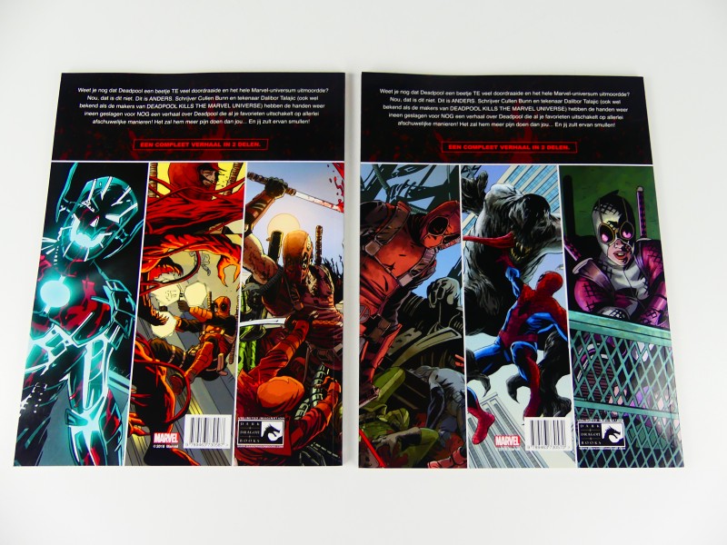 Lot Marvel comics en Limited Adamantium Collection Wolverine handschoen.