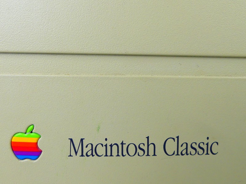 Decoratieve Macintosh Classic Scherm