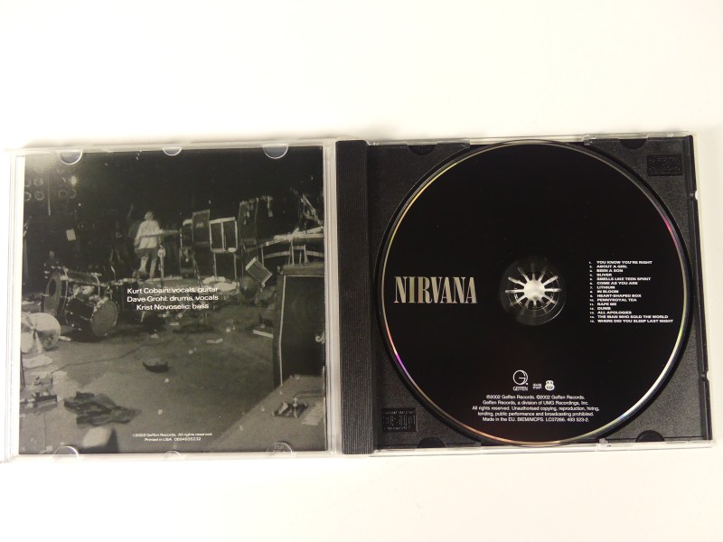 Lot Nirvana CD's en 2 DVD's