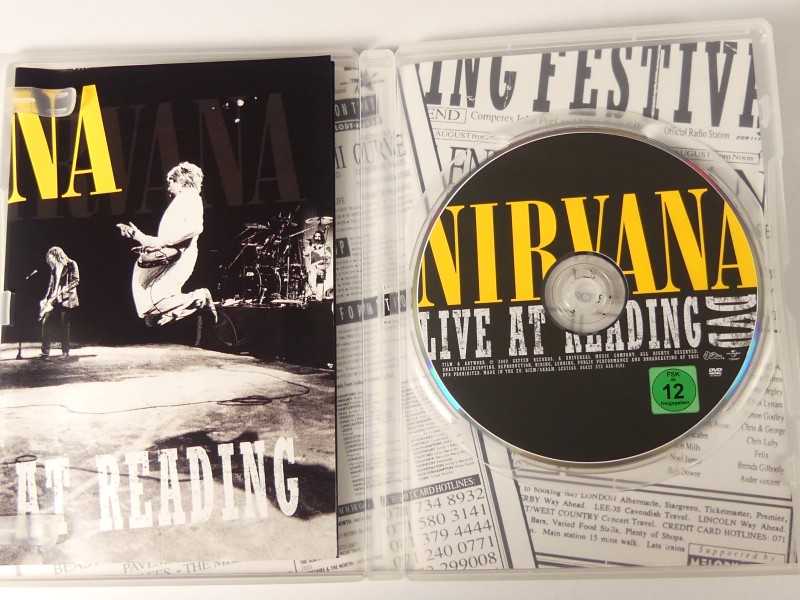 Lot Nirvana CD's en 2 DVD's