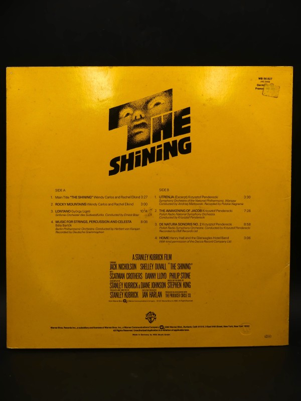 The Shining - Original Soundtrack LP