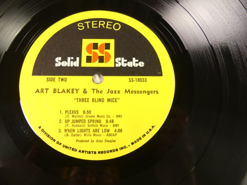 Gatefold-album Art Blakey & The Jazz Messengers - 3 Blind Mice