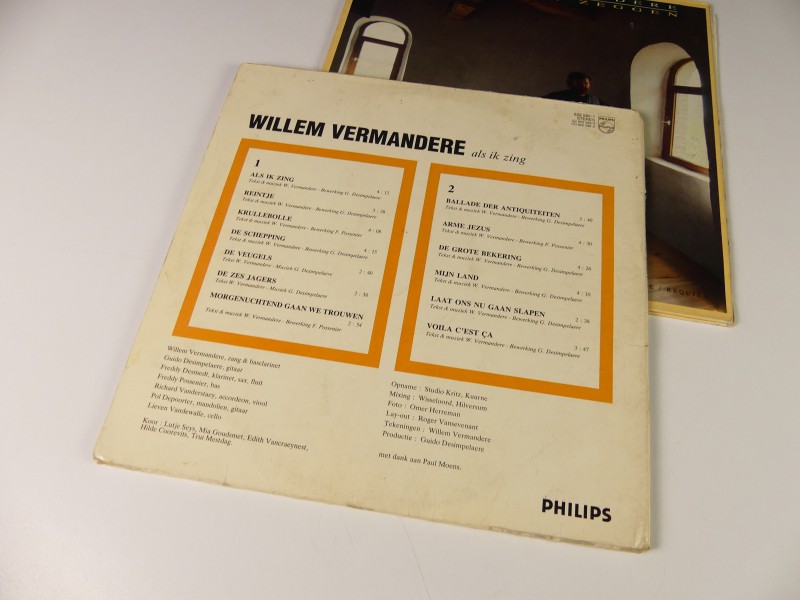 Willem Vermandere albums