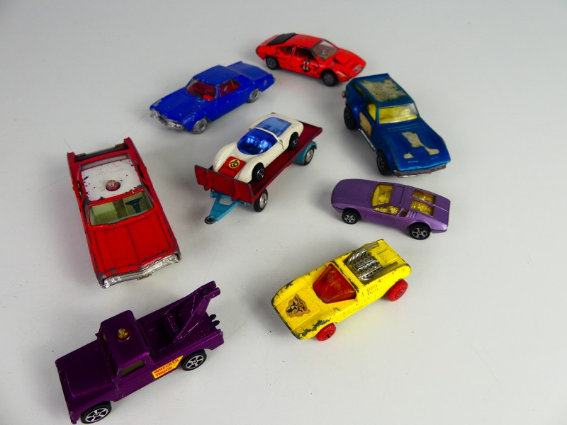 Vintage lot van gemengde autotjes - Corgi