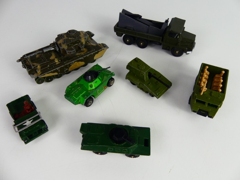 Vintage lot van gemengde autotjes - Corgi