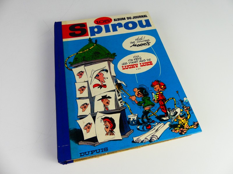 3 verzamelalbums van Spirou 'album du journal' # 48, 105, 106