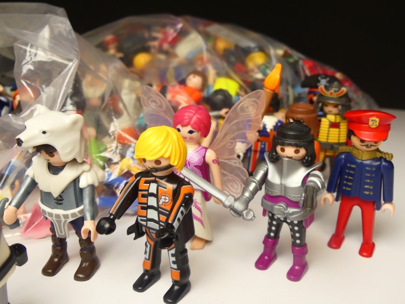 3kg Poppetjes Playmobil