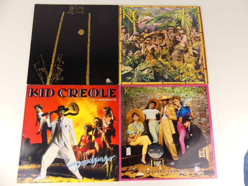 4 Vinyl's van Kid Creole And The Coconuts