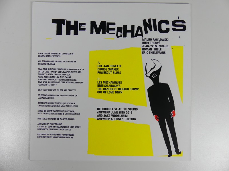 The Mechanics - Are Dancing in my Head LP