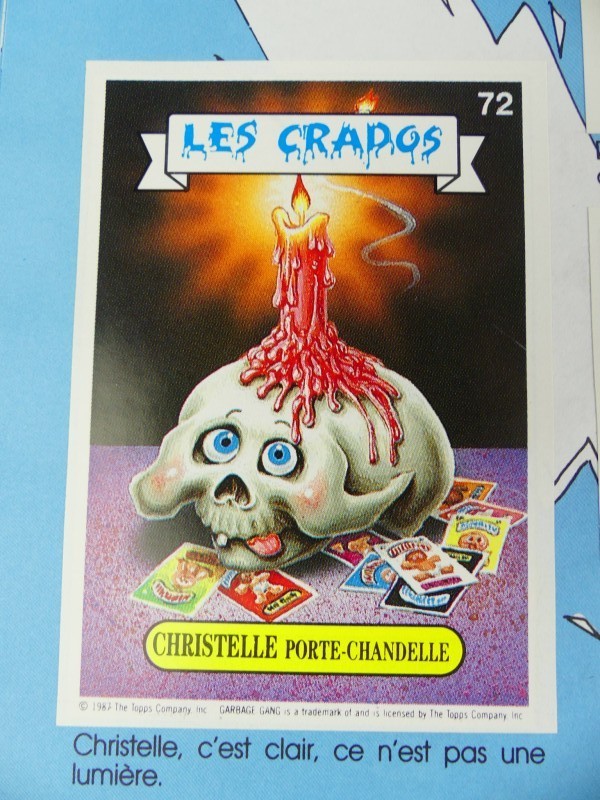 Vintage stickeralbum Les Crados - N° 1&2