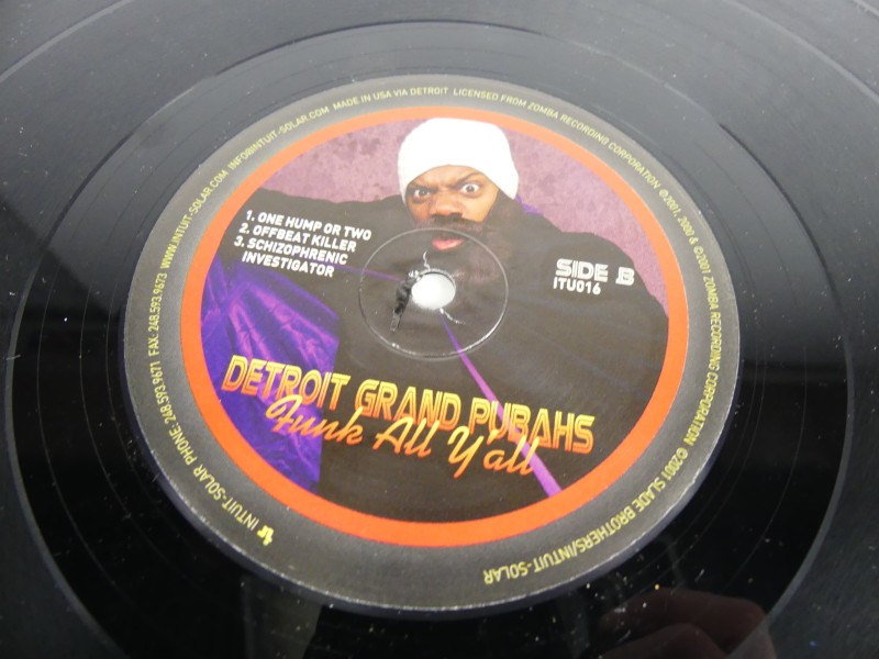 LP Detroit Grand Pubahs - Funk All Y'All