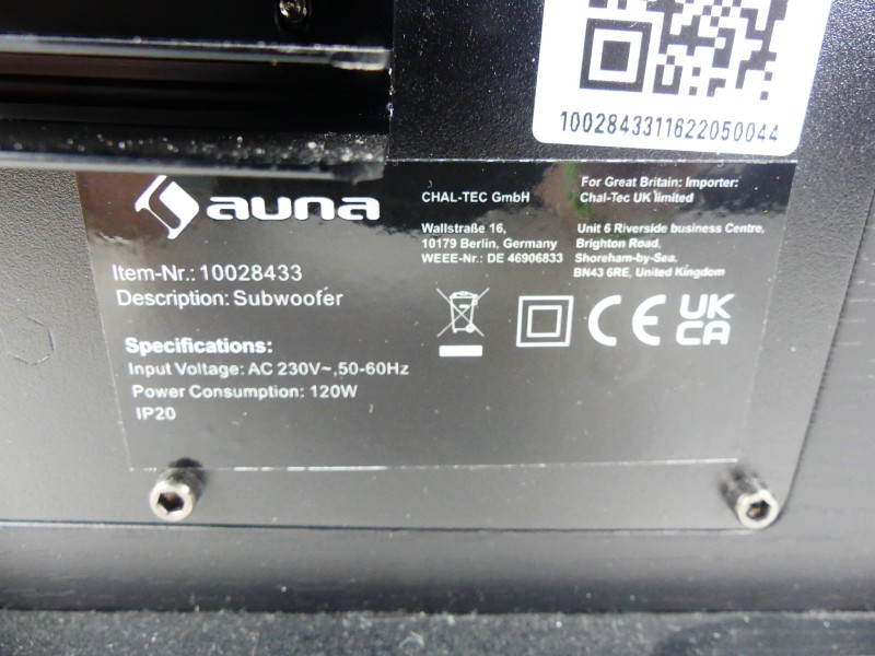 Auna Actieve Subwoofer