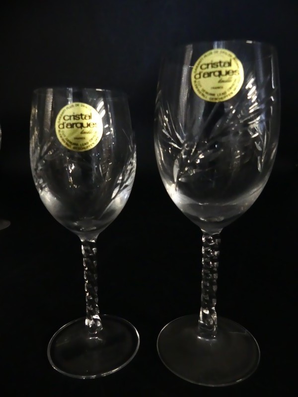 Cristal D'Arques glaasjes