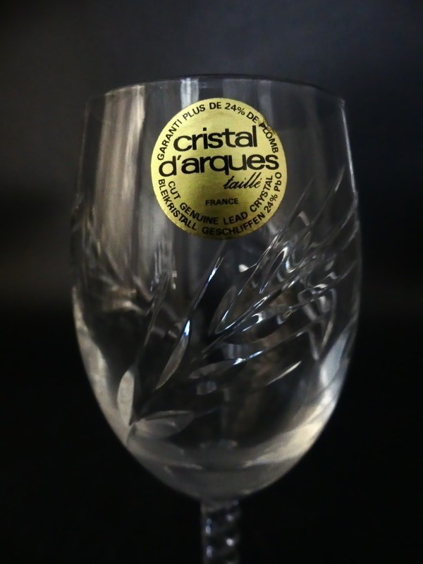 Cristal D'Arques glaasjes