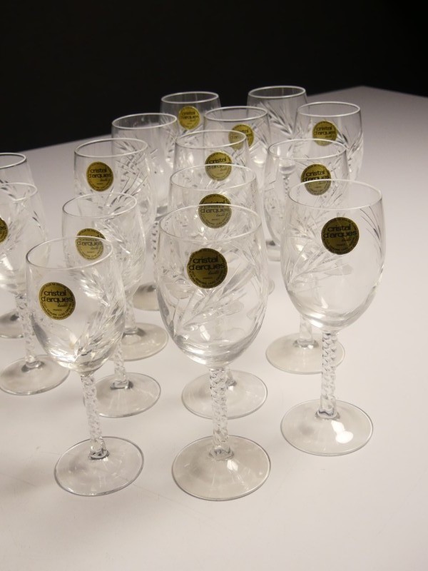 Cristal D'Arques glaasjes