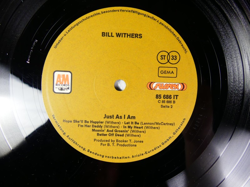 LP Just As I Am - Bill Withers