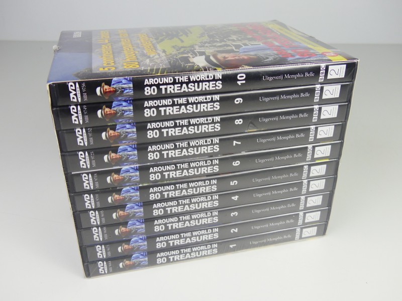 DVD box Around the world in 80 treasures 2005