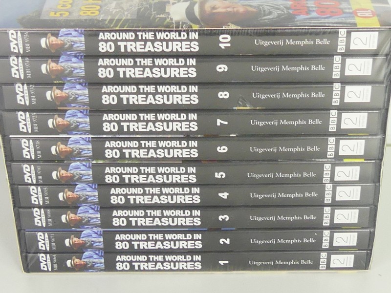 DVD box Around the world in 80 treasures 2005