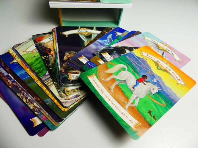 Lot verschillende tarot en orakel kaarten