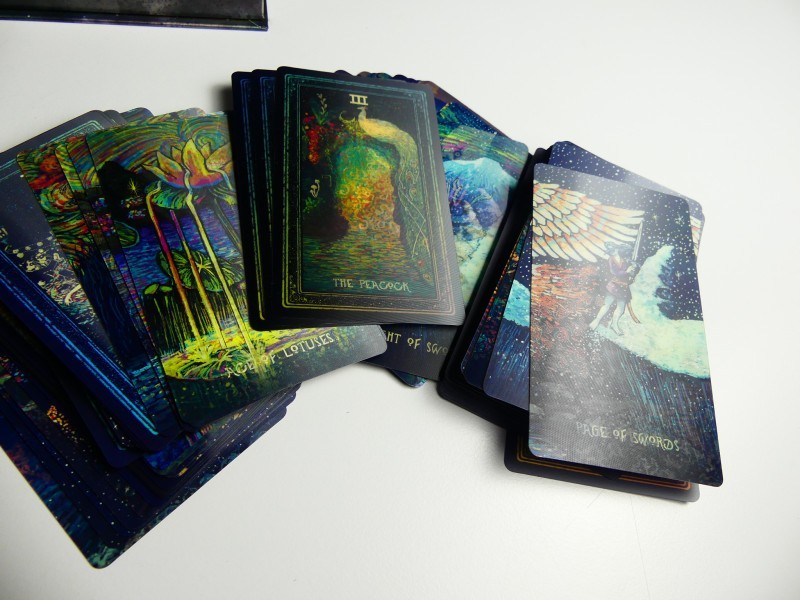 Lot verschillende tarot en orakel kaarten