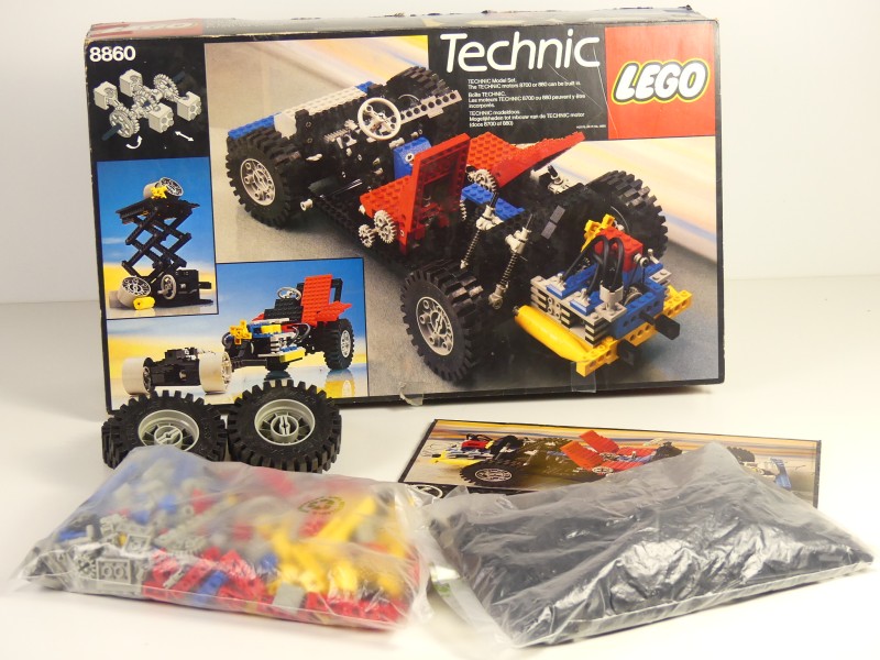 Vintage set Lego - Technic auto chassis 8860