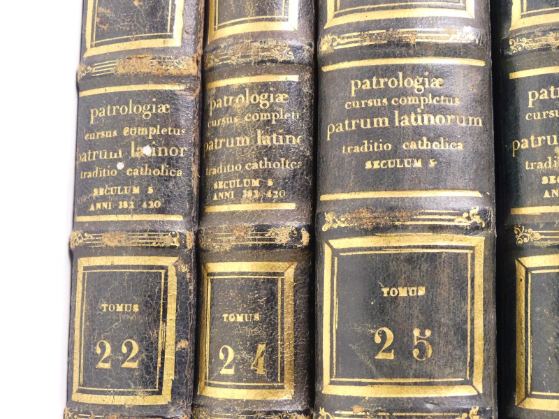 Antieke boeken: Migne, J.P. - Patrologiæ Cursus Completus - latijn